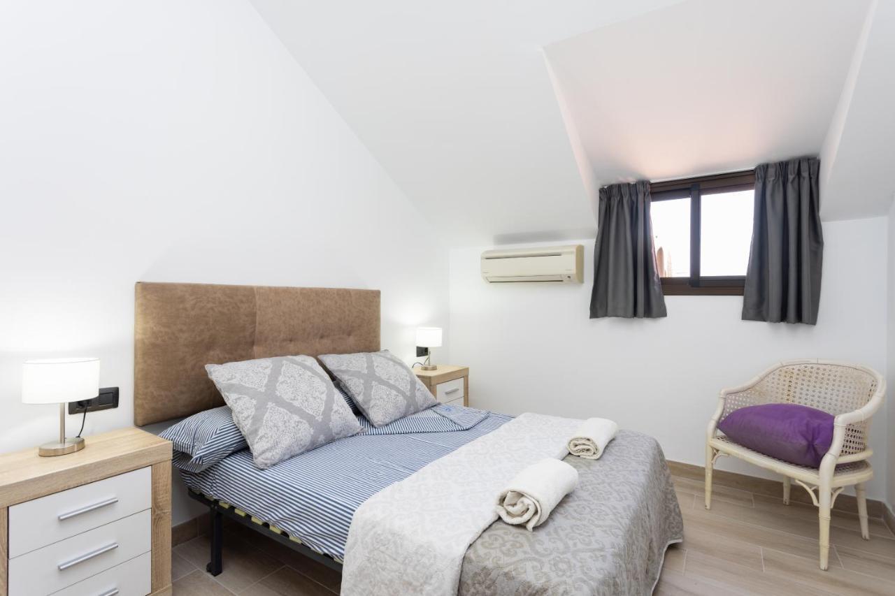 Exclusive Attic Las Vistas 3 With Breathtaking Sea View, Only 100 M To The Sea, Heated Pool, Aircon, Wifi Arona  Zewnętrze zdjęcie