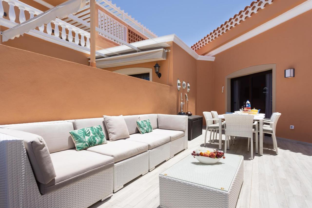 Exclusive Attic Las Vistas 3 With Breathtaking Sea View, Only 100 M To The Sea, Heated Pool, Aircon, Wifi Arona  Zewnętrze zdjęcie